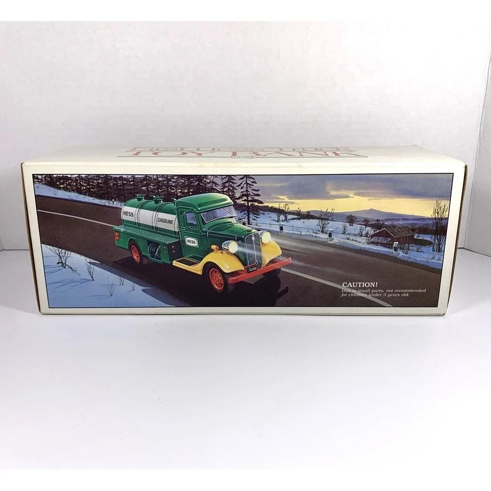 Vintage 1984 1st‎ Hess Truck Toy  Bank - Oil Tanker - NEW In Original Box - RARE